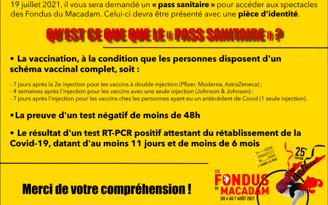 PASS SANITAIRE