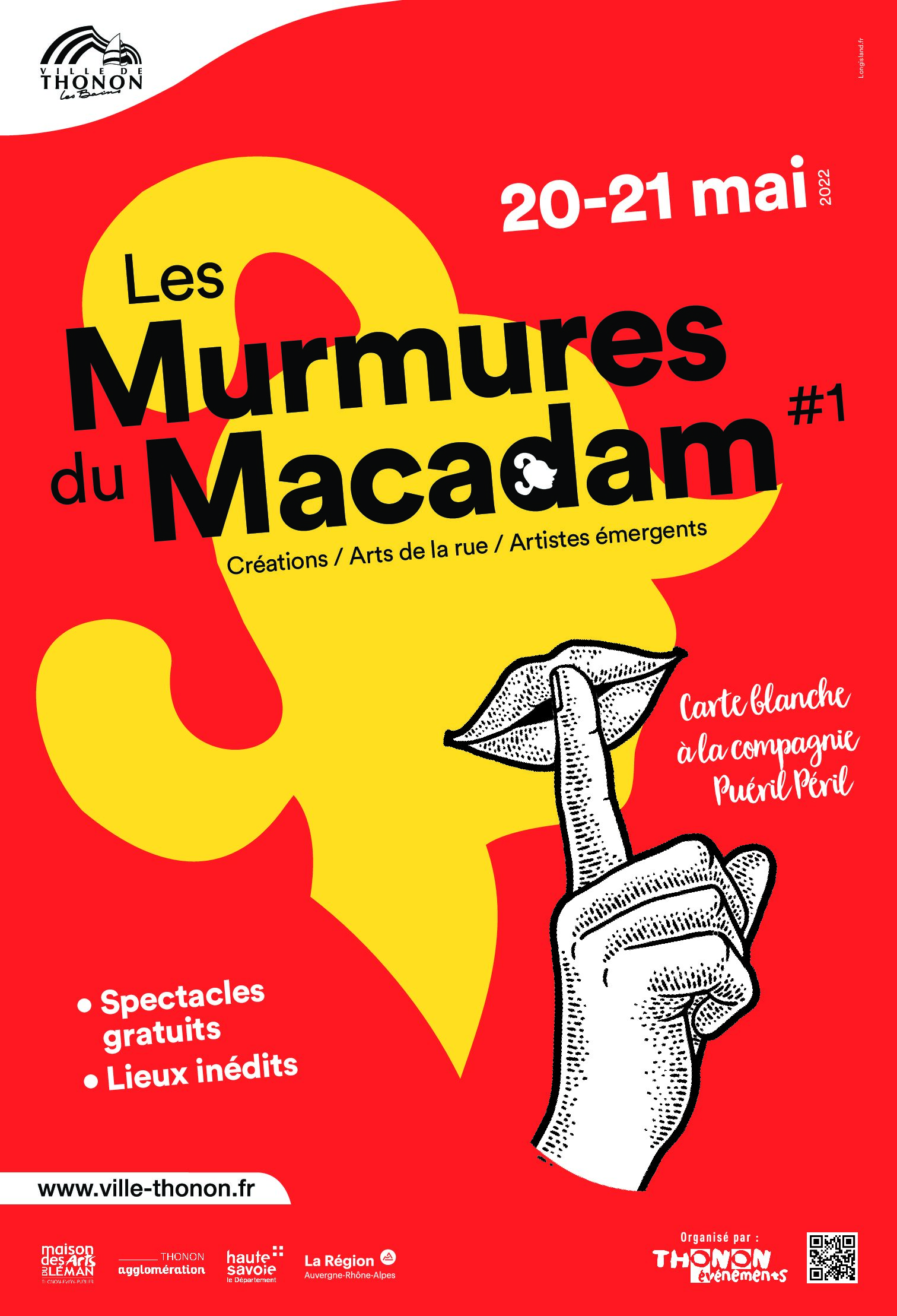 Notre nouvel événement, Les Murmures du Macadam !